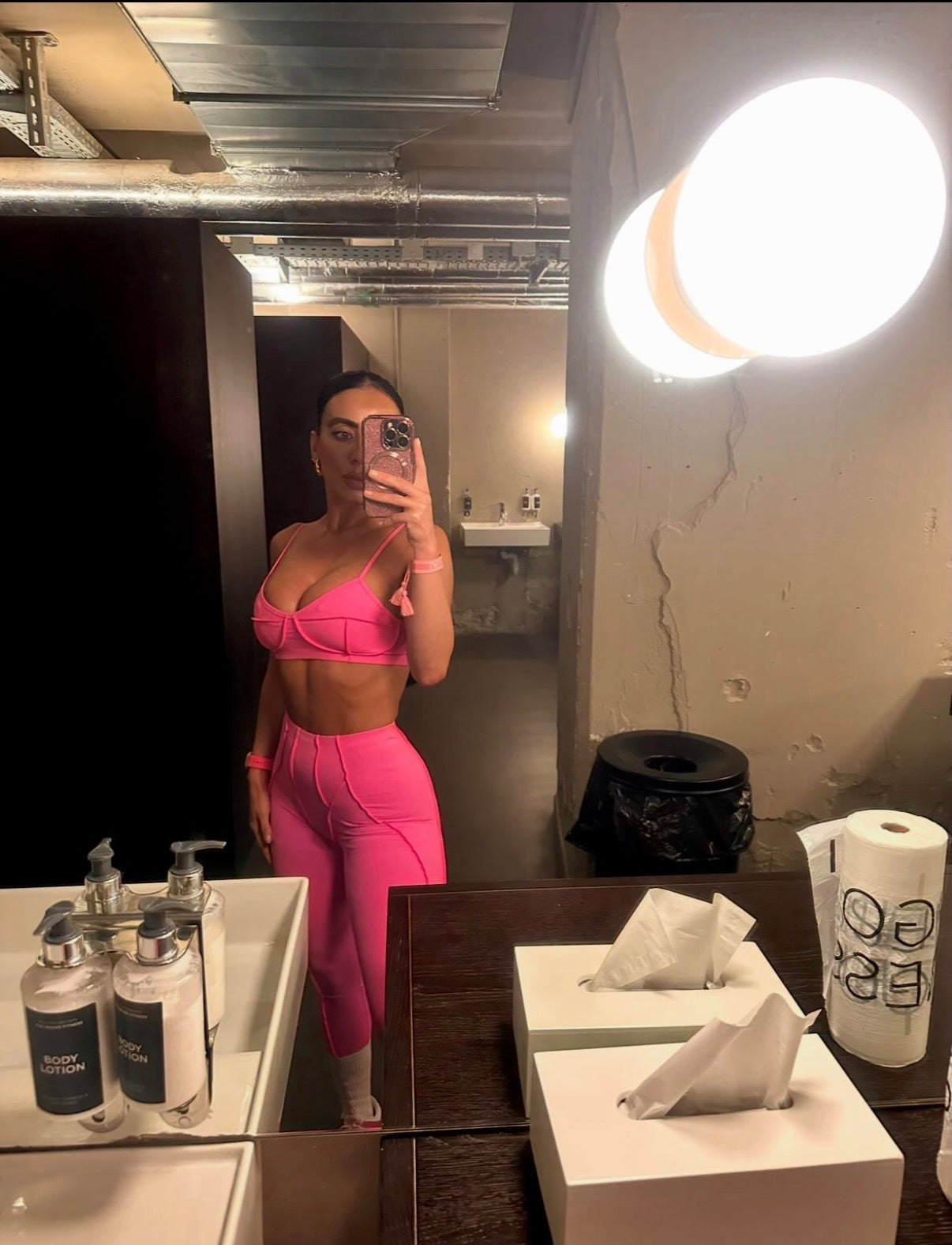 Line Short leggins set