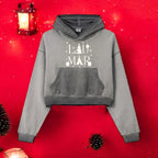 Christmas Girl Crop Hoodie