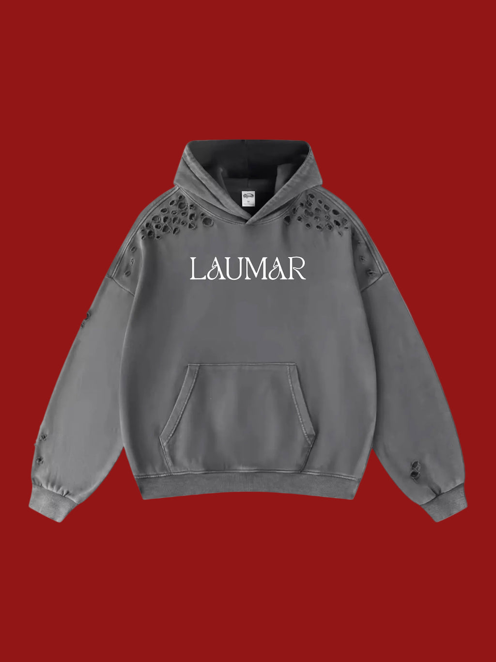 Burnout Knit Hoodie