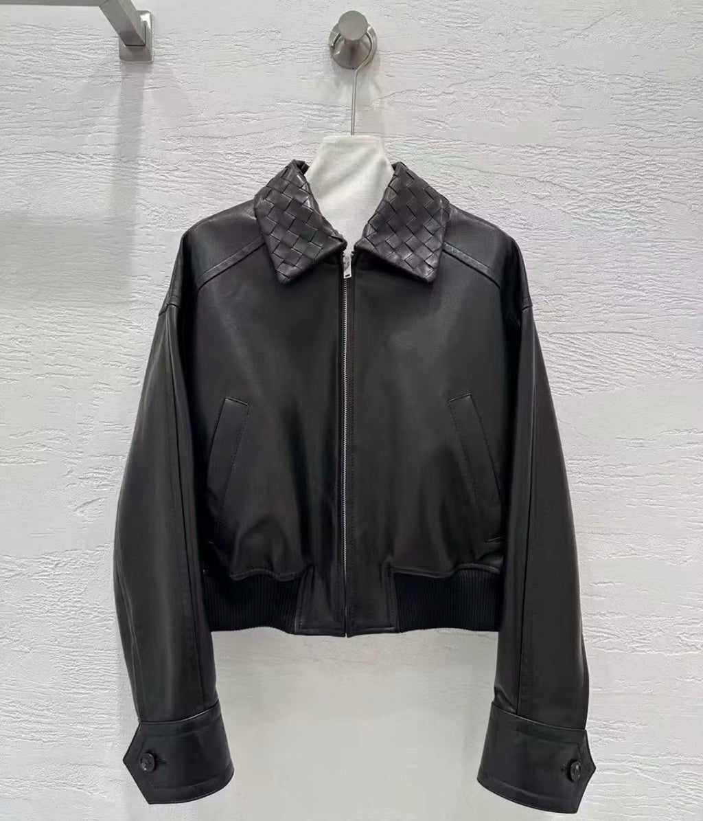 Leather jacket