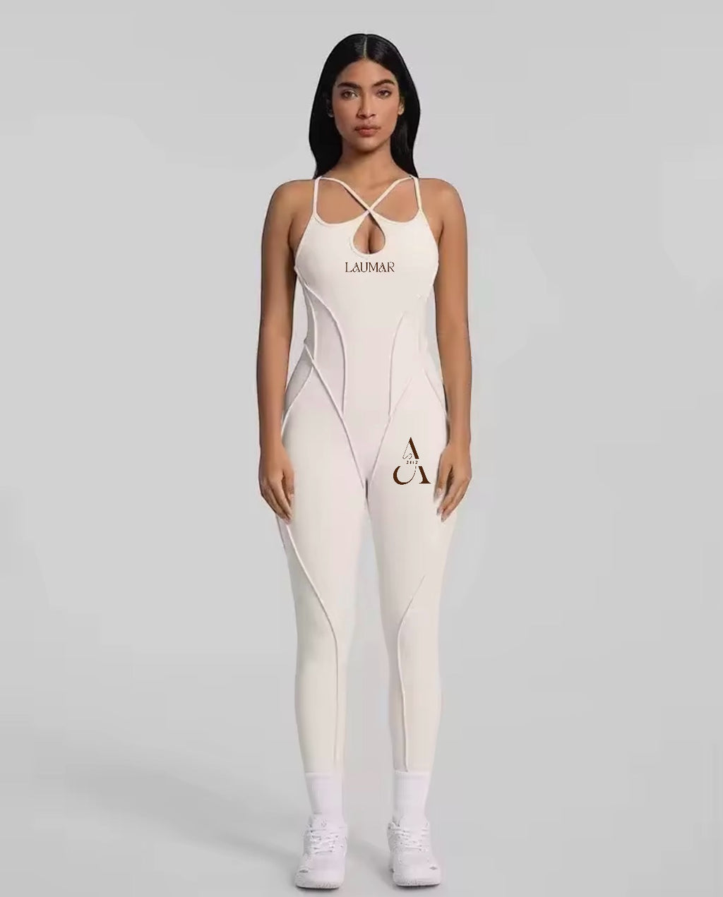 Sport-Bodysuit mit integriertem BH