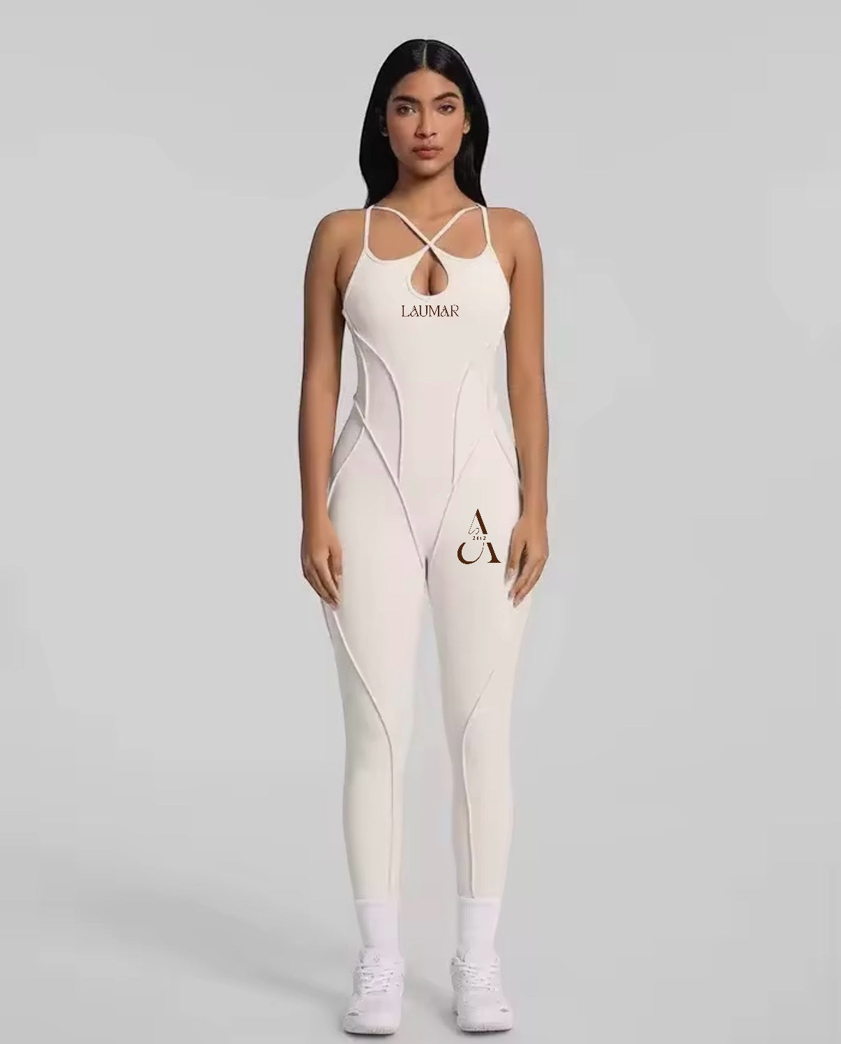 Sport-Bodysuit mit integriertem BH